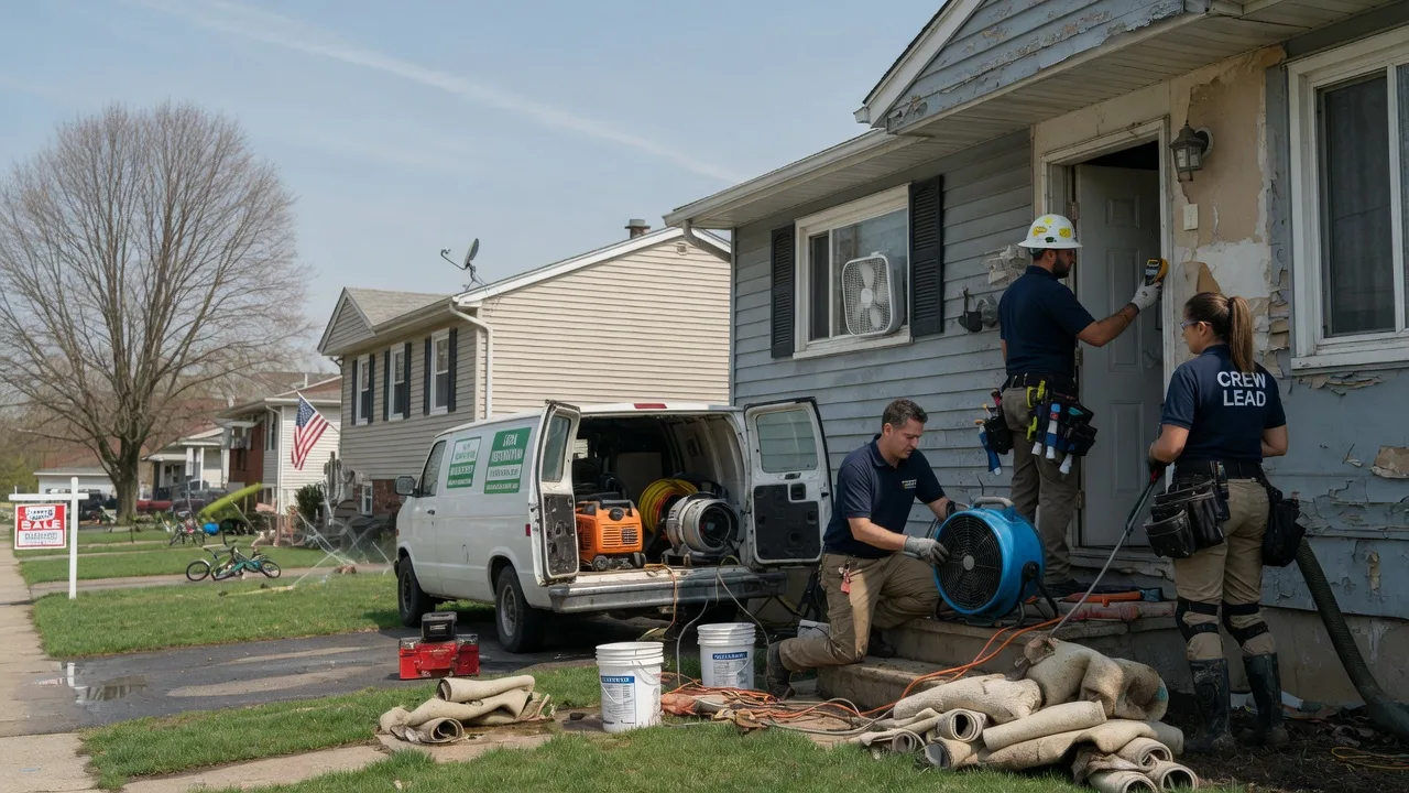Flood Cleanup in Island, KY near me